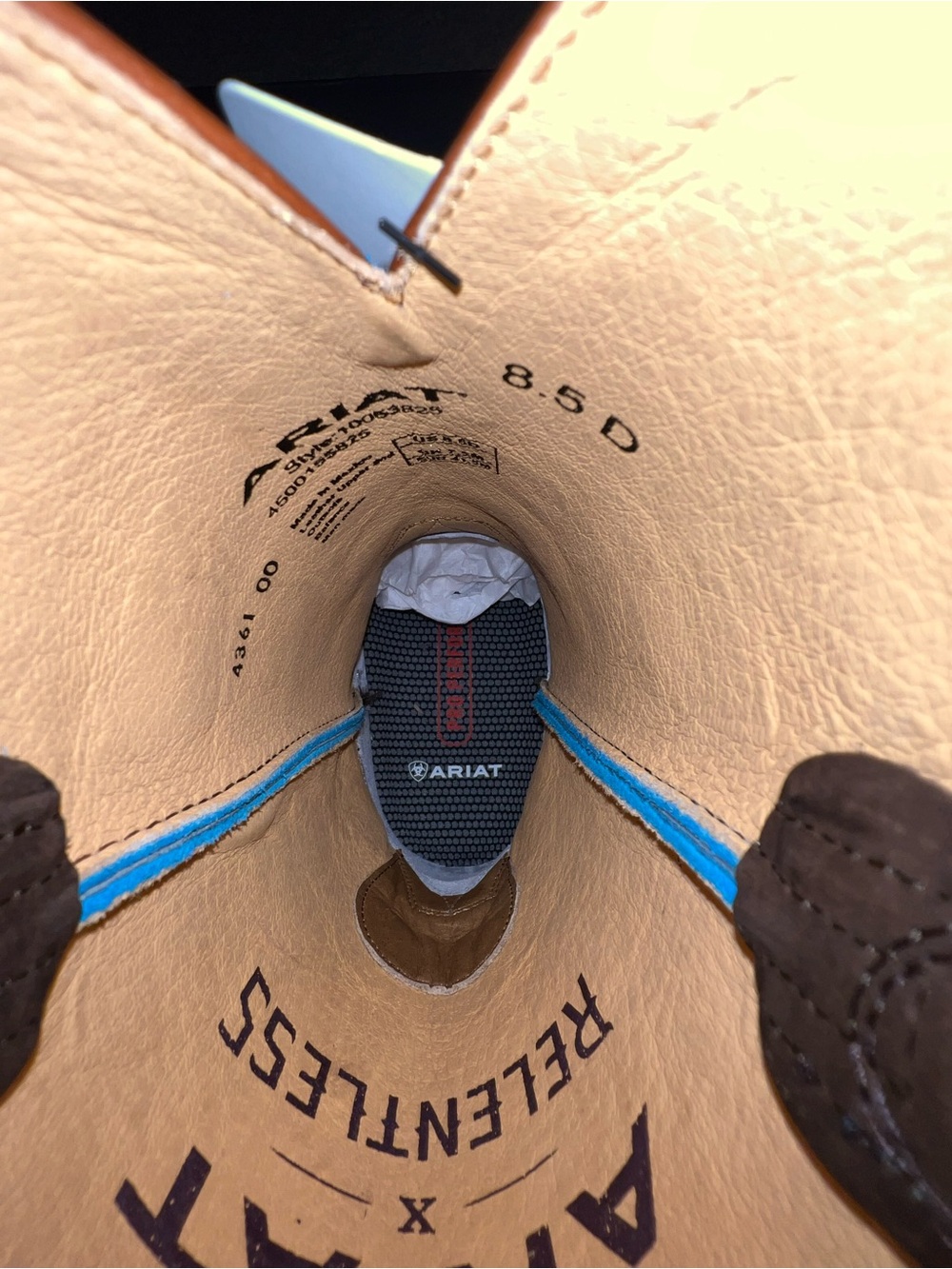 Ariat Futurity Relentless bama cowboy boots - Picture 5 of 7